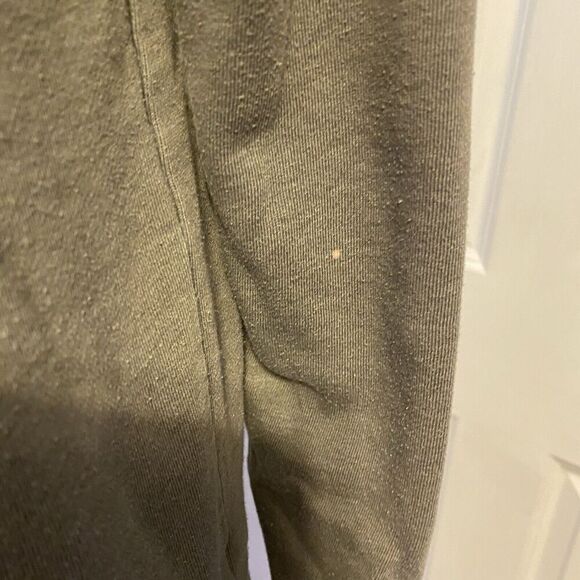 VINTAGE Y2K Express Gray Fleece Hoodie FULLZIP Jacket SMALL Unisex Outdoor Logo - Picture 9 of 11